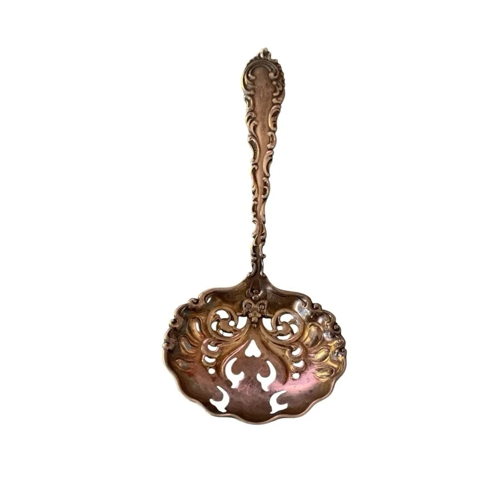 Whiting Sterling Silver 925 Bon Bon Spoon 1905 Lily Of The Valley 5